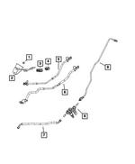 68691392AA - Fuel and Accelerator Pedal: 3 Way Clip for Ram: 2500, 3500 Image