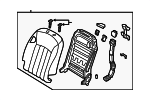 884003N300XIS - : Seat Back Assembly for Hyundai Image