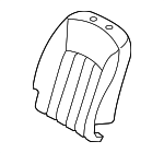 884603N300XIT - : 2012-2013 Hyundai Equus - Seat Back Cover for Hyundai: Equus Image