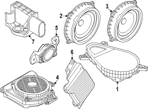 Sound System for 2025 Genesis GV80 #0