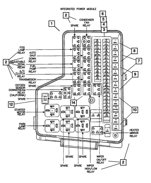 Relays for 2005 Dodge Ram 1500 #0