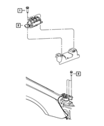 68083570AF - 2.4L Gas; Engine: Engine Mount for Chrysler: 200 | Dodge: Avenger Image