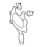 247622400064 - Body: Distance Sensor Bracket for Mercedes-Benz Image