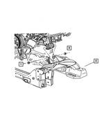 6508081AA - Engine Mounting: Hex Head Screw And Washer for Mopar Image