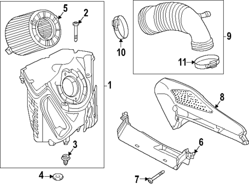 Air Intake for 2018 Audi RS5 #0