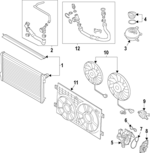 5WA122101AP - Cooling System: Upper Hose for Volkswagen Image