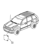 68051669AA - Electrical: Hid Ballast Module for Mopar Image