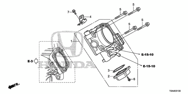 Throttle Body (-'14) for 2012 Honda CR-V #0