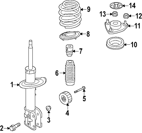Struts & Components for 2024 Hyundai Santa Fe #0