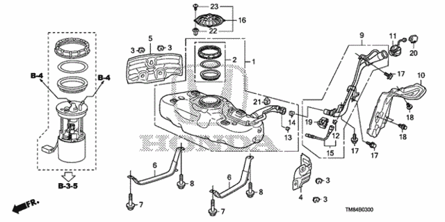Fuel Tank for 2011 Honda Insight #0