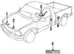 8245762540 - Body: Emission Label for Isuzu Image
