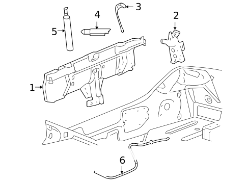 Lid & Components for 2006 Pontiac G6 #4