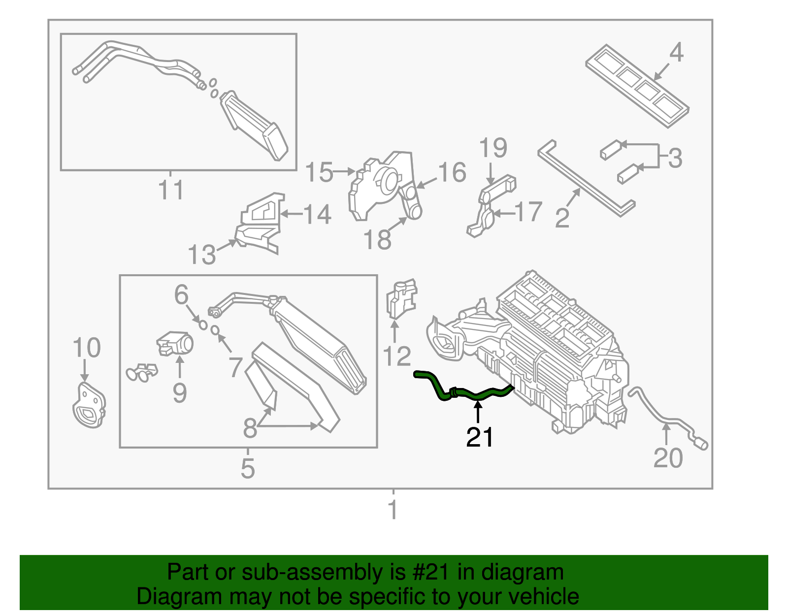 Drain Hose - Nissan (92590-1PA0A)
