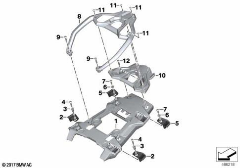 Luggage System for 2018 BMW-Motorrad F 850 GS #2