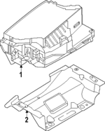 5H1919617A - Body: Heads Up Display Assembly for Volkswagen: Golf R, GTI Image