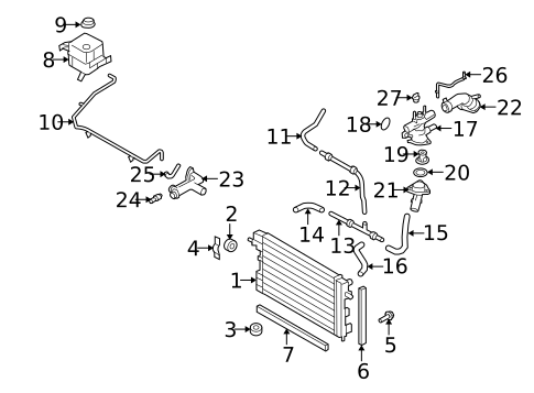 Hardware, Fasteners & Fittings for 2005 Mercury Montego #0