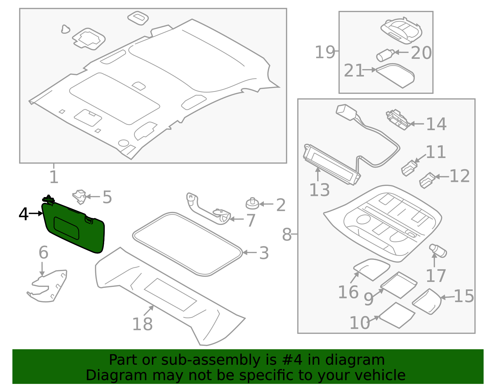 thumbnail image 2 of Right Side View Mirror For 2018-2023 Subaru Crosstrek – Black, Heated, With Blind Spot Indicator 2 of 6