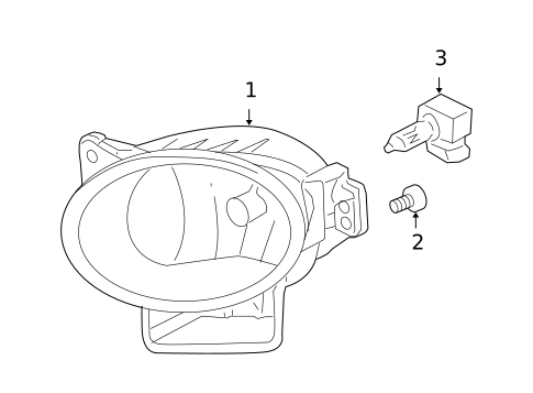Bulbs - Chassis for 2007 Acura TL #1