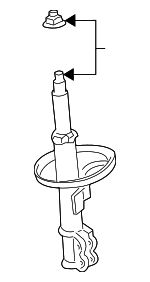 4851080147 - : Strut for Lexus: ES300 Image