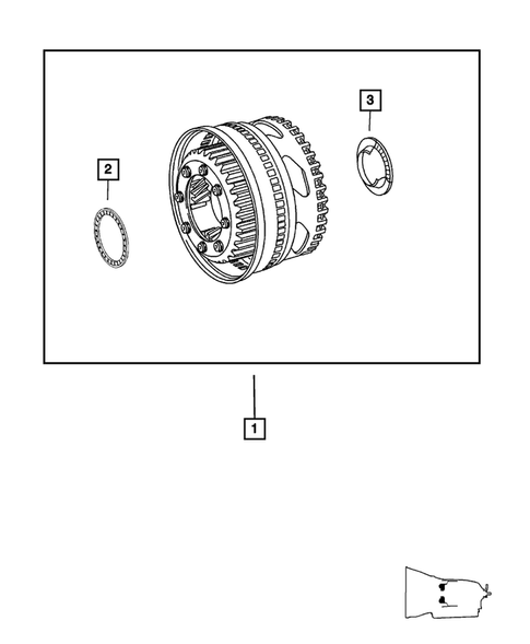 Gear Train for 2013 Dodge Durango #1