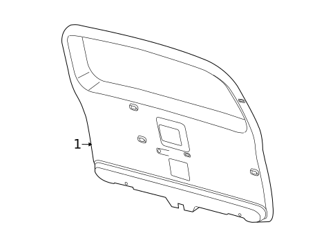 Interior Trim for 2008 Jeep Liberty #0