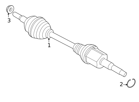 Drive Axles for 2025 Ford Bronco Sport #0