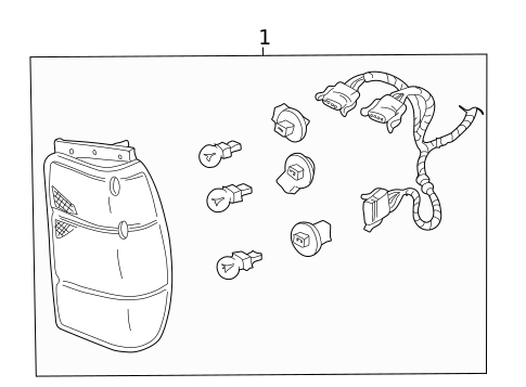 Combination Lamps for 1999 Ford Explorer #0
