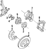 1H0615301A - Brakes: Rotor for Volkswagen Image