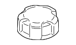 17135A1BD89 - Cooling System: Cap for BMW Image