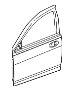4814501AL - Body: Door Shell for Mopar Image