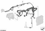 12518664886 - Engine Electrical System: Wiring Harness, Eng. Sensoric Module 1 for BMW Image