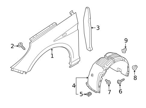Fender & Components for 2017 Hyundai Sonata #0