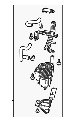 4M0201799AA - Emission System: Vapor Canister for Audi Image