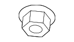 N91205301 - Body: Sunroof Frame Nut for Audi Image