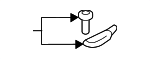 4M8877318 - Body: Air Deflector Repair Kit for Audi Image