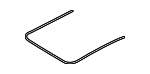 8W9877439 - Body: Sunroof Frame Gasket for Audi Image