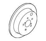 26700FJ000 - Brakes: Rotor for Subaru Image