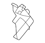 72170FN110 - : Cabin Air Intake Duct for Subaru: Forester, Impreza Image