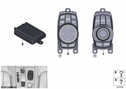 Navigation System for 2019 BMW X6 35iX #1