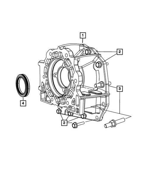 Case and Extension for 2007 Jeep Wrangler #1