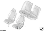 61125B35572 - Vehicle Electrical System: Wiring Set Seat Left for BMW Image