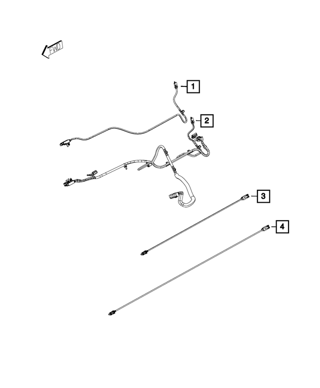 68233578AC - Electrical: Console Wiring for Mopar Image