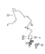 68022335AJ - Electrical: Battery, Alternator, And Starter Wiring for Dodge: Durango | Jeep: Grand Cherokee Image