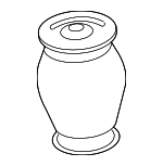 37126765602 - Suspension: Air Spring for BMW: 530xi, 535i xDrive, 535xi Image