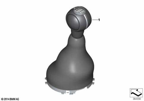 Gearshift Knobs / Coverings / Plaques for 2019 Mini JCW ALL4 #0