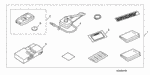 8E92EY52M003 - Accessory Components: ANTENNA ASSY. for Acura Image