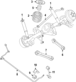 68413668AA - Suspension: Coil Spring for Mopar Image