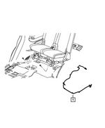 68101087AC - Electrical: Rear Seat Wiring for Mopar Image
