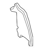 74295TJBA01 - Body: Pad for Acura: RDX Image