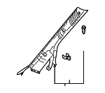 GS3L68170G75 - Body: Windshield Pillar Trim for Mazda Image